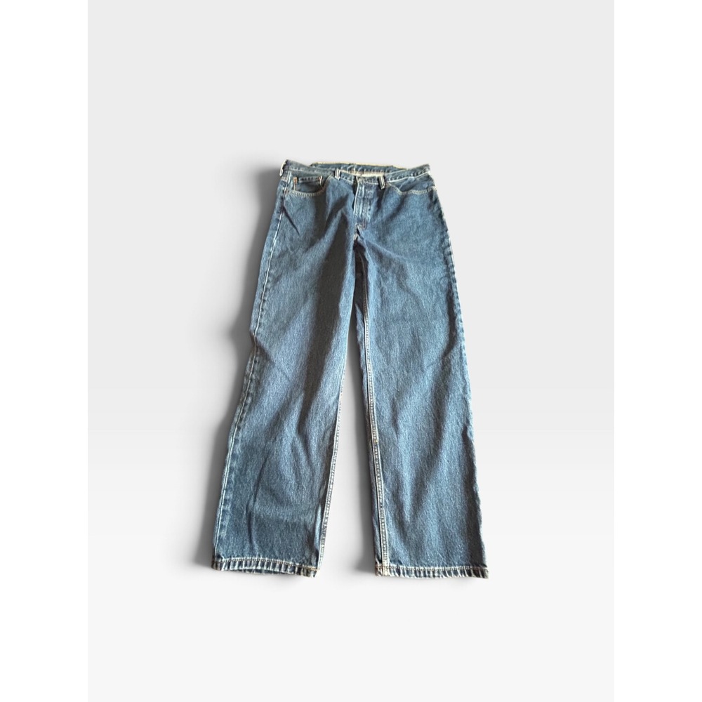 Levis 550 Relaxed Fit Jeans Mens 38x32 Medium Wash Blue Denim 3405-0690-110